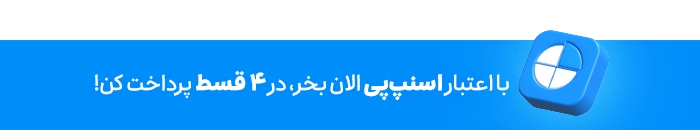 بنر اسنپ پی پایین سایت