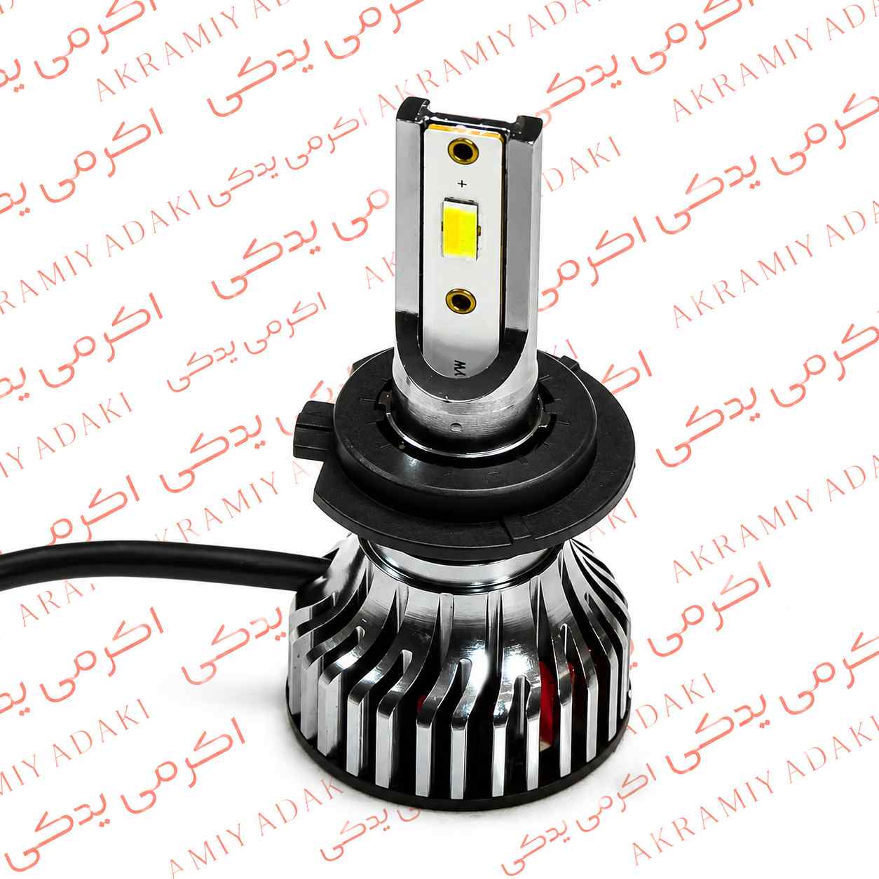 هدلایت 3 رنگ 4 حالته سفید زرد پایه H7 | مناسب خودرو و موتورسیکلت کد 406652318