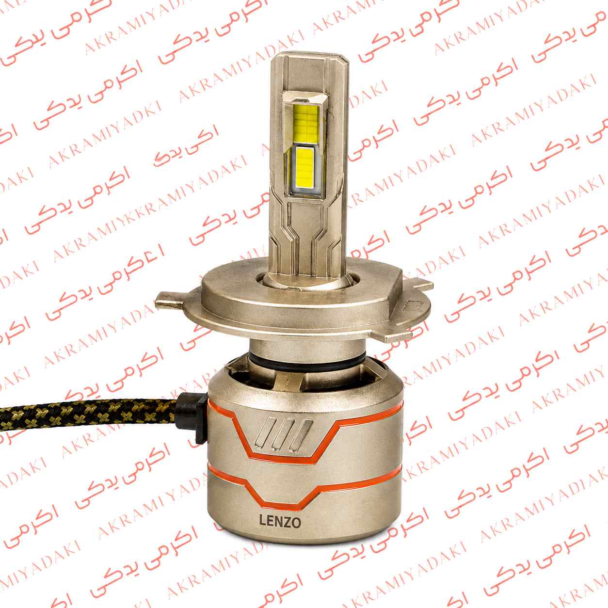 هدلایت V120 Pro Max لنزو (LENZO)پایه H4 کد 896521