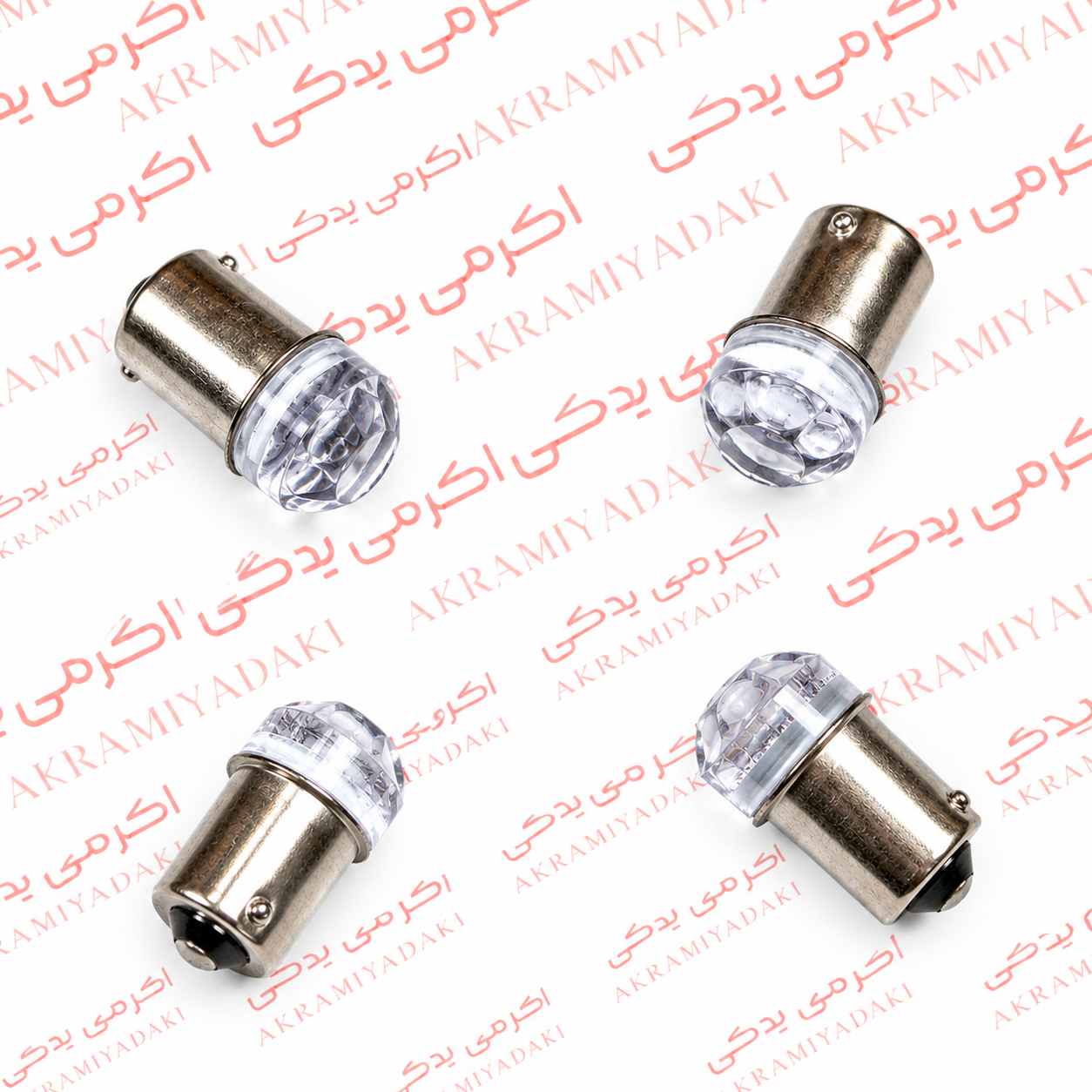 لامپ راهنما تسلا پلاس ((نارنجی)) مناسب خودرو و موتورسیکلت پک 4 عددی کد
