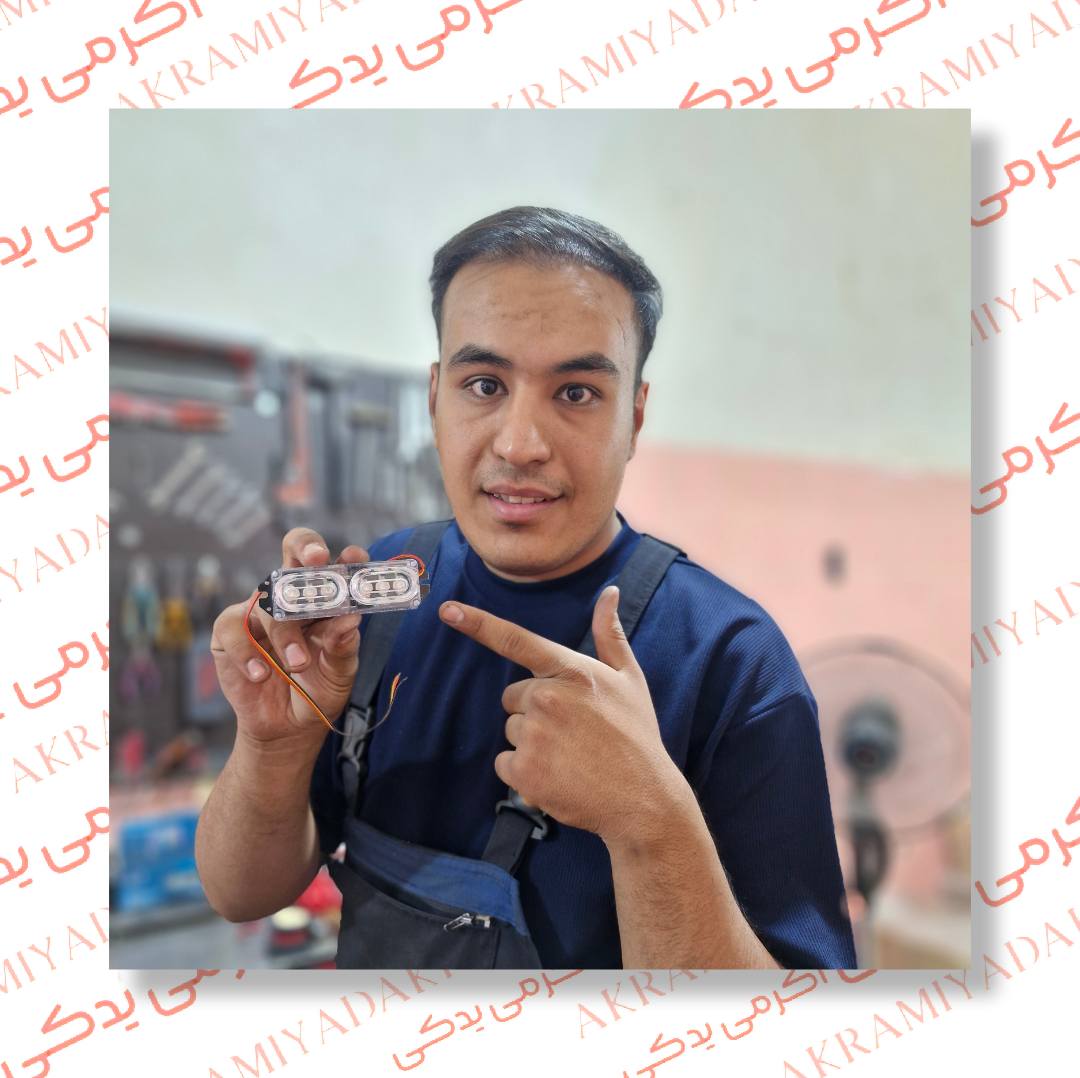 آموزش ویدئویی نصب اصولی و استاندارد چراغ پلیسی آنجل کد 70495