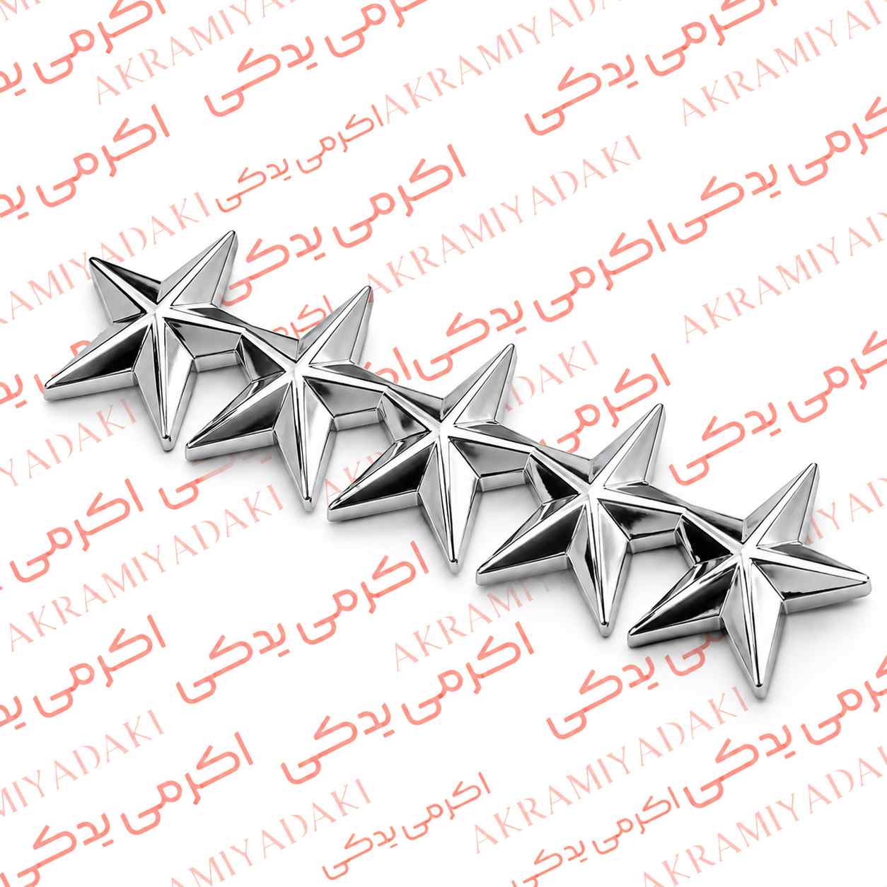 لوگوی ستاره GTA اسپشیال فلزی وارداتی مناسب خودرو و موتورسیکلت بسته 1 عددی کد 00952