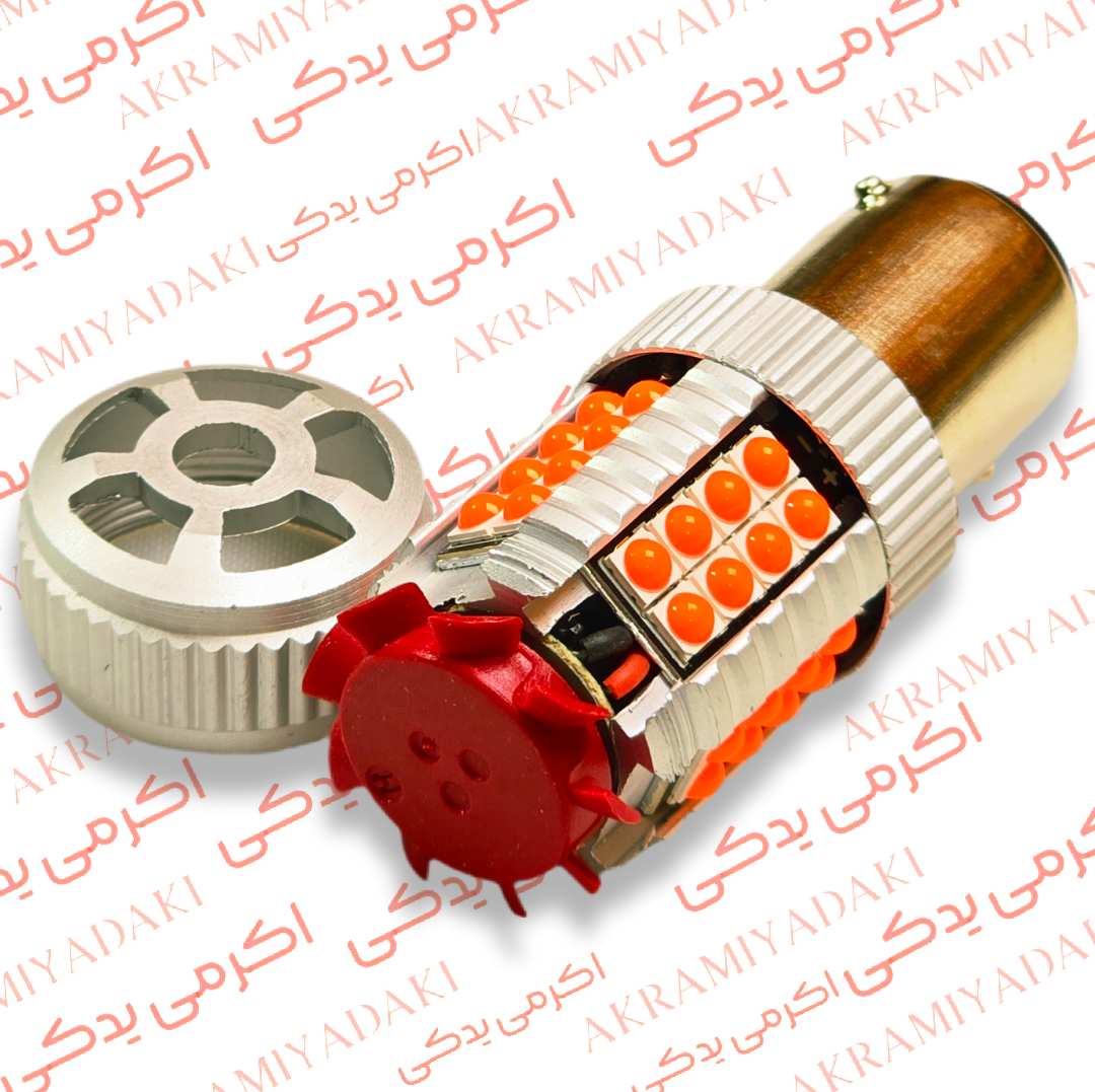 لامپ خطر توماس 2 کنتاکت فن دار لنزو مناسب موتورسیکلت و خودرو کد 0486524