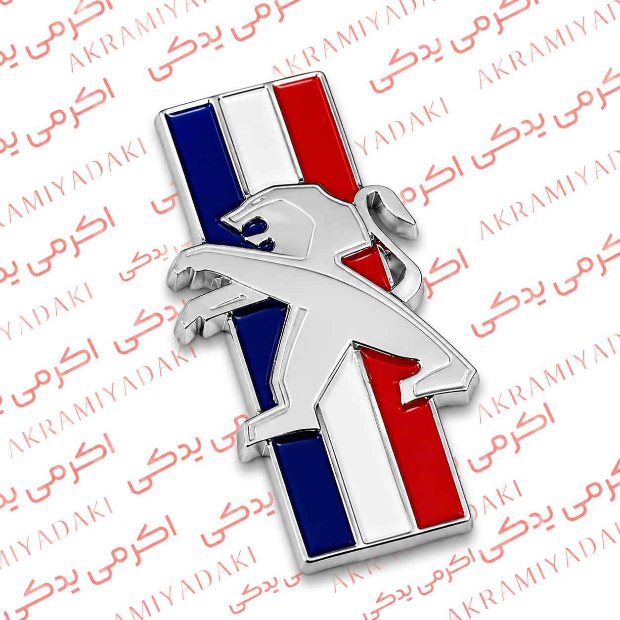 لوگوی پژو پلاستیکی مناسب خودرو و موتورسیکلت بسته 1 عددی کد 409552