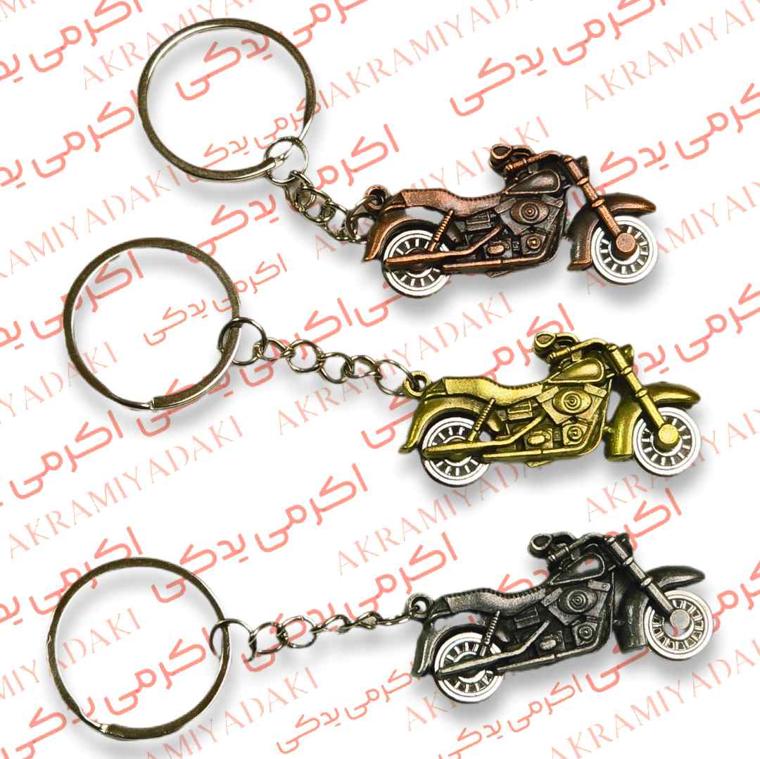 جاکلیدی هارلی فلزی بسته 1 عددی کد 0940554