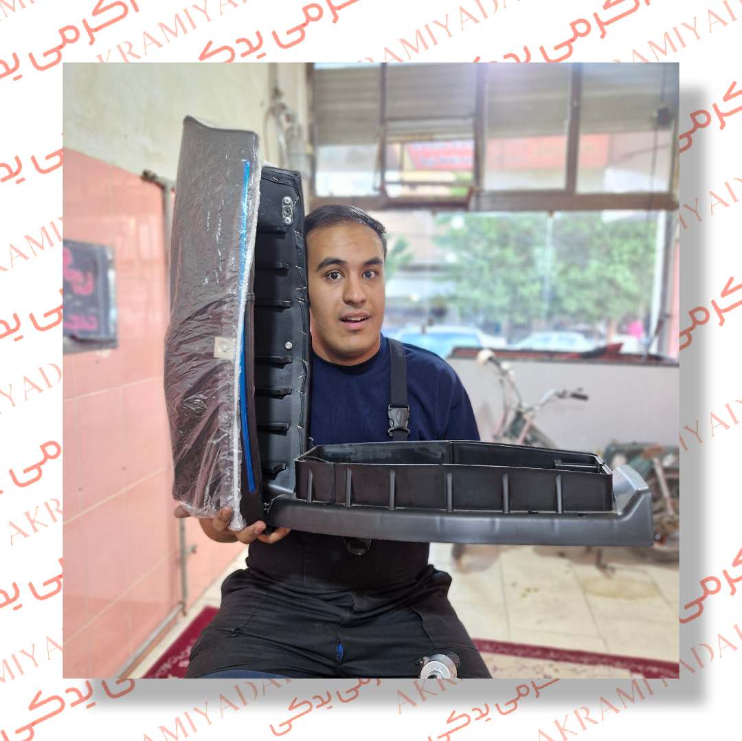 آموزش ویدئویی نصب اصولی و استاندارد زین باکس دار کد 690421