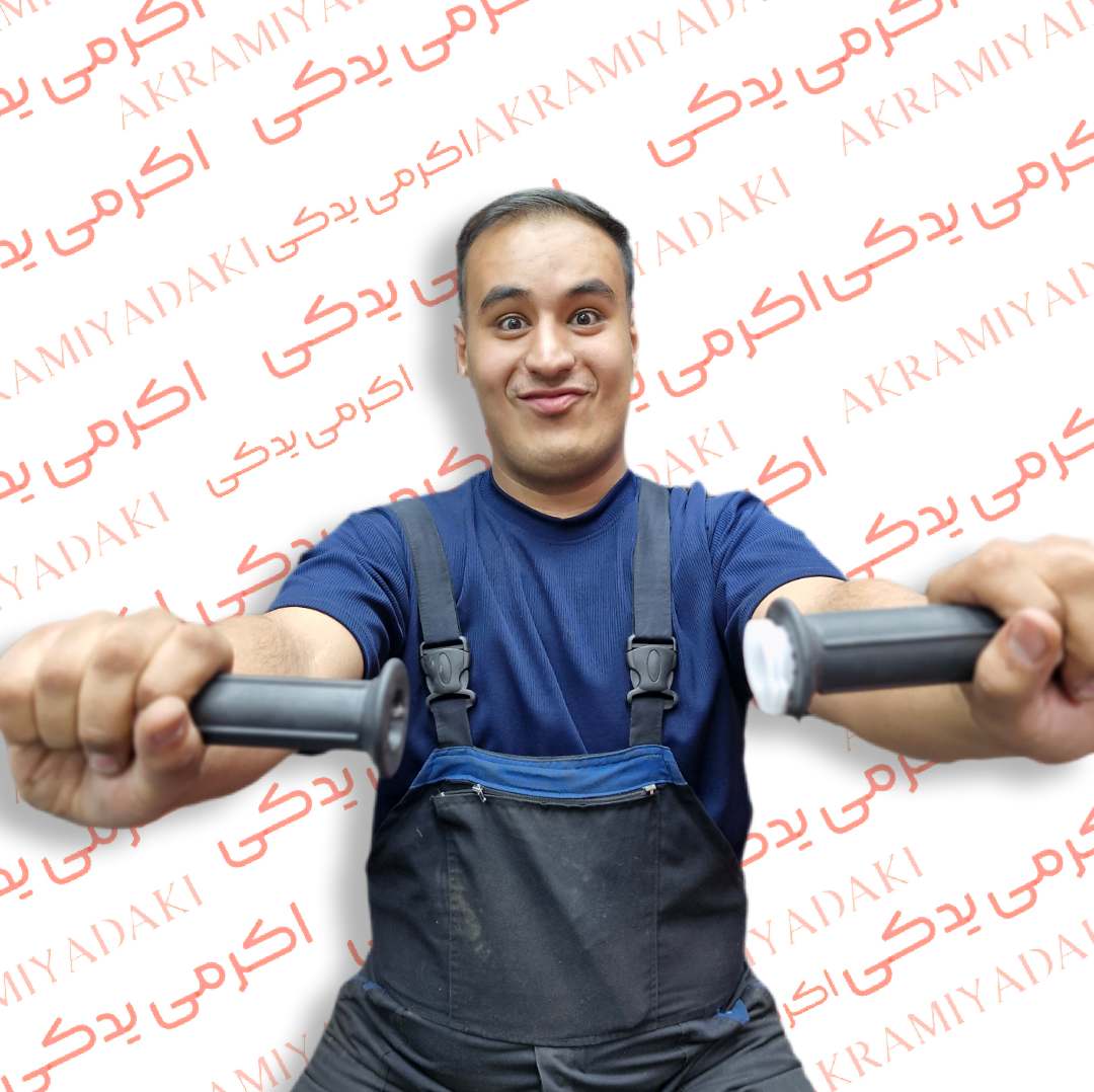 آموزش ویدئویی نصب اصولی و استاندارد لاستیک دسته فرمان وزنه خور کد 25401