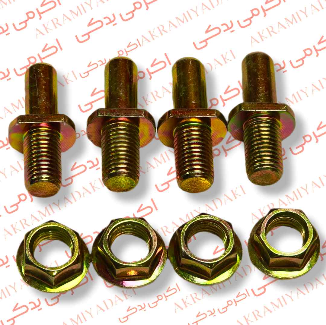 پیج و مهره دنده زنجیر عقب فولادی رهرو فابریک کد 85421