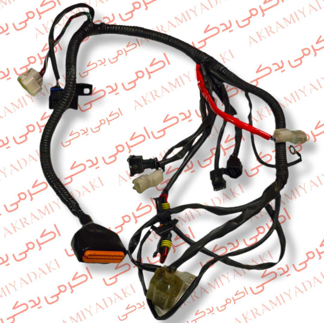 سیم کشی یسون اصلی شرکت مناسب برای موتور سیکلت های انژکتوری کارکرده کد 69048212