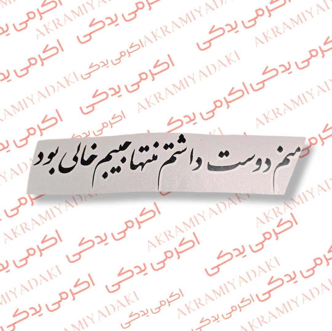 برچسب منم دوست داشتم متنها جیبم خالی بود کد 402