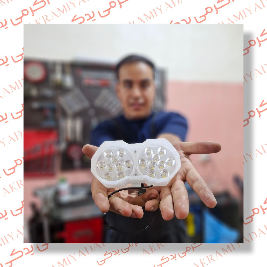 آموزش ویدئویی نصب اصولی و استاندارد هالوژن دوقولو کد 89452