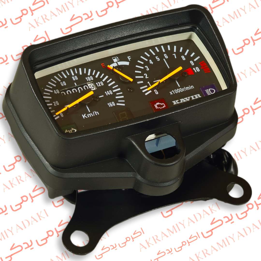 کیلومتر موتوسیکلت کویر آمپر بنزین دار دنده شمار کد 504924