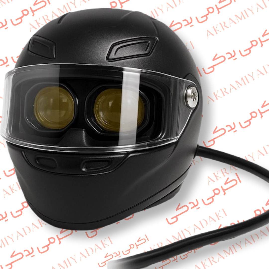 پرژکتور ساواش طرح کلاه کاسکت موتورسیکلت و خودرو بسته 1 عددی کد 41410095