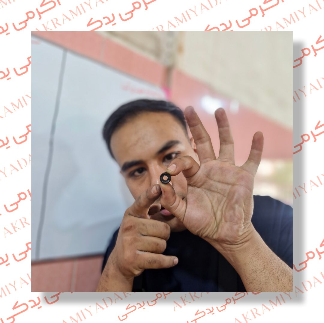 آموزش ویدئویی نصب اصولی و استاندارد تعویض کاسه نمد دور موتور (بدون باز کردن درب کلاچ) کد 70612