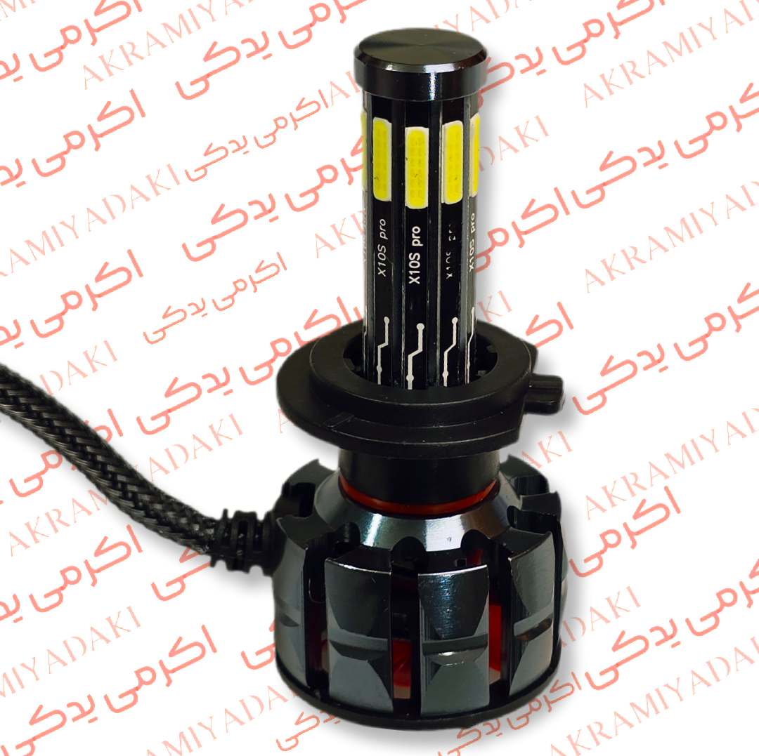 هدلایت 10 طرفه لنزو بسته ۱ عددی پایه H7 کد 3910065