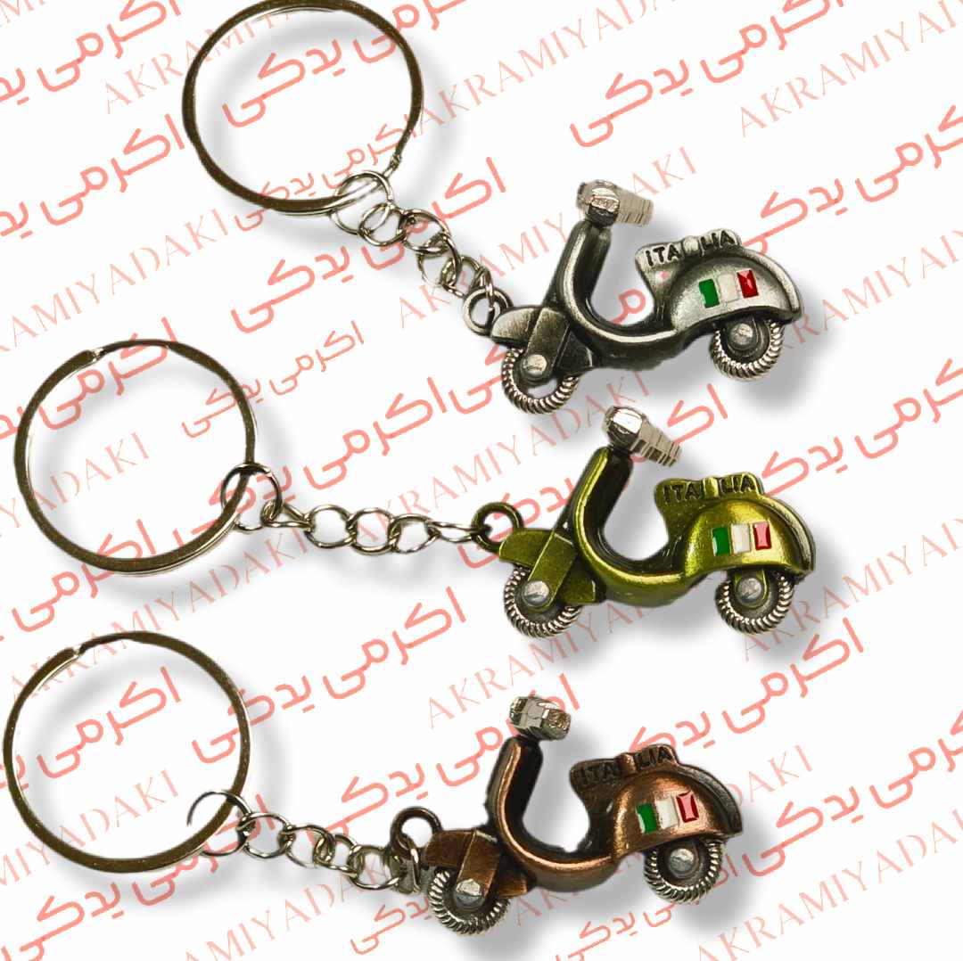 جاکلیدی وسپا فلزی بسته 1 عددی کد 504525