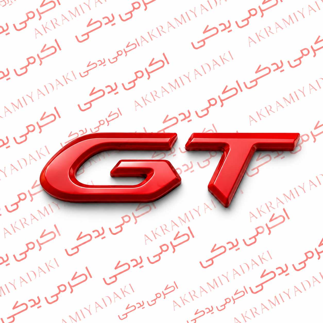 لوگوی GT اسپشیال فلزی وارداتی مناسب خودرو و موتورسیکلت بسته 1 عددی کد 409845