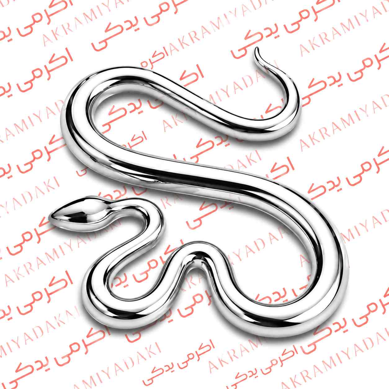 لوگوی مارپیچ اسپشیال فلزی وارداتی مناسب خودرو و موتورسیکلت بسته 1 عددی کد 409755